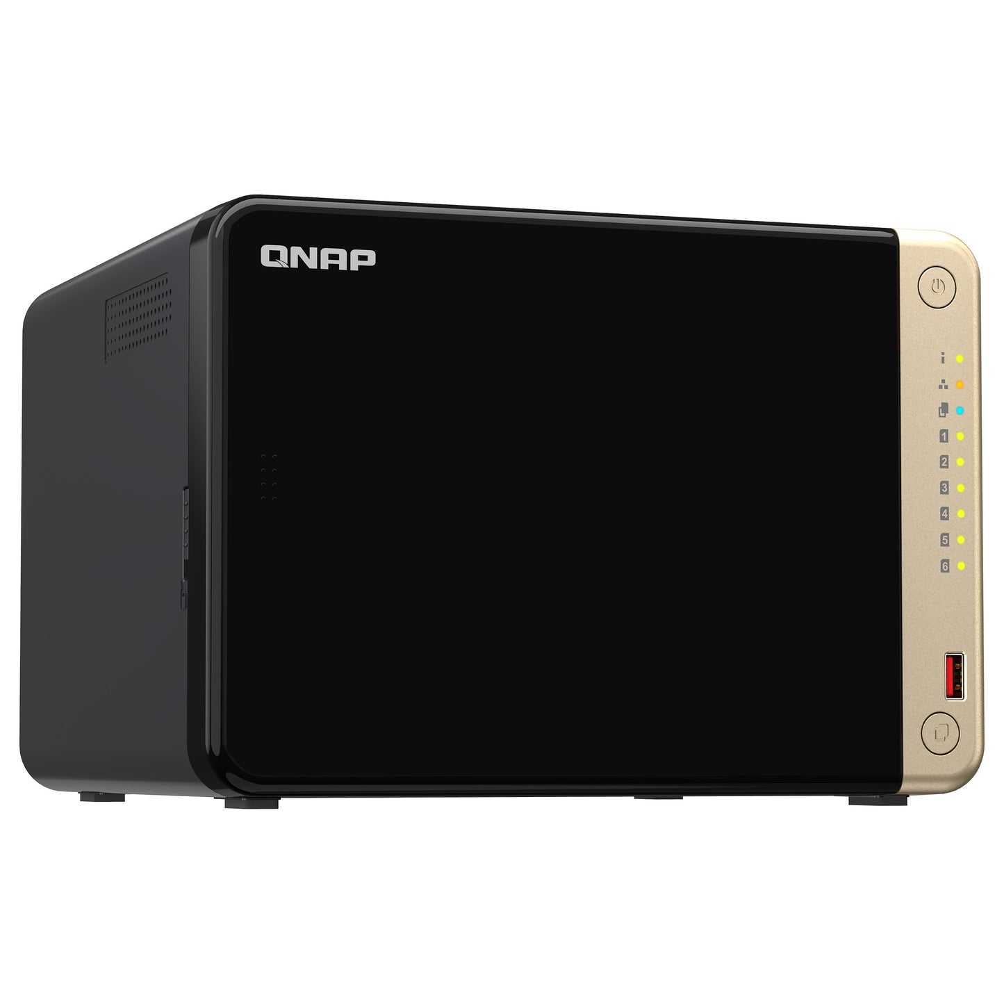 6-Bay QNAP TS-664-8G Intel® Celeron® - N5095 - Schwarz