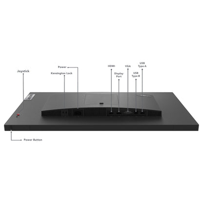 68,6cm/27'' (1920x1080) Lenovo ThinkVision T27i-30 16:9 4ms IPS HDMI DisplayPort USB VGA VESA Pivot Full HD Black