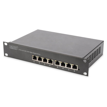 DIGITUS Netzwerk-Set 254 mm (10") - 9HE, 312x300mm (BxT)