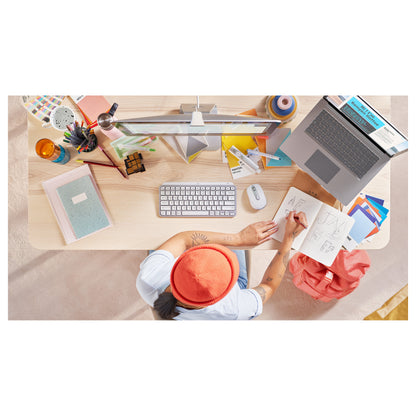 Logitech MX Keys Mini - Tastatur - Hintergrundbeleuchtung Pale Gray