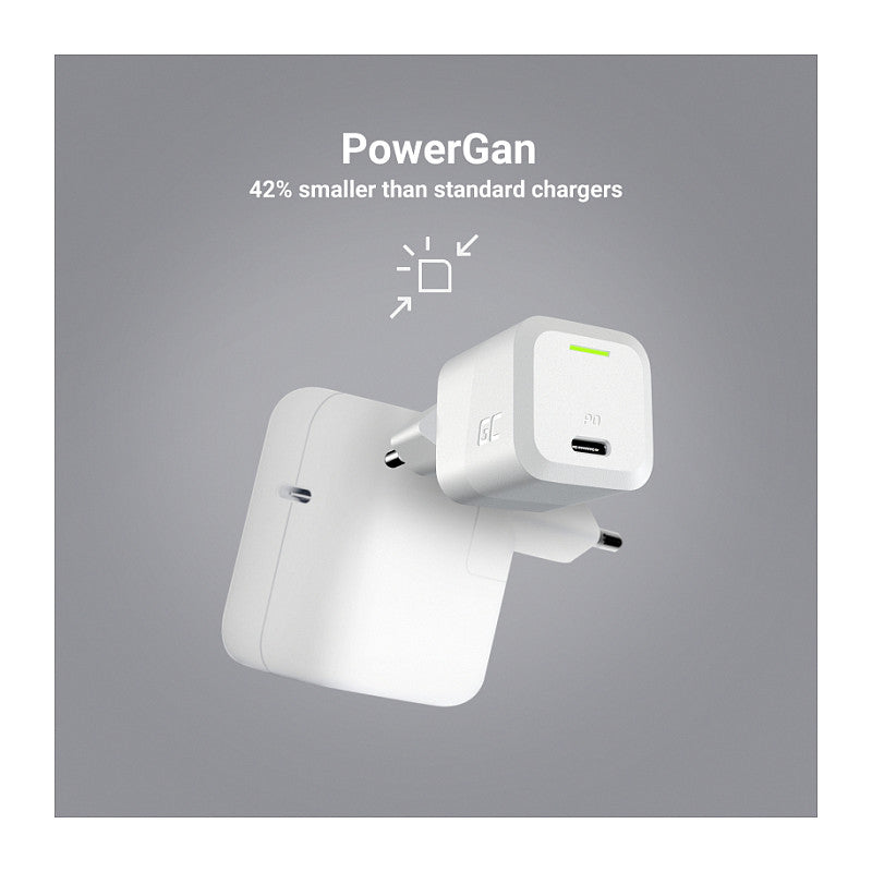 Ladegerät Green Cell Power Charger USB-C Power Delivery 33W Black