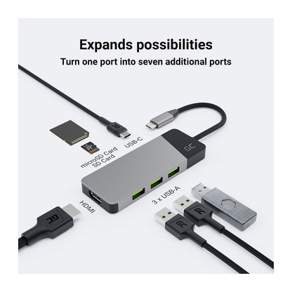 Ladegerät Green Cell Power Charger USB-C Power Delivery 33W Black