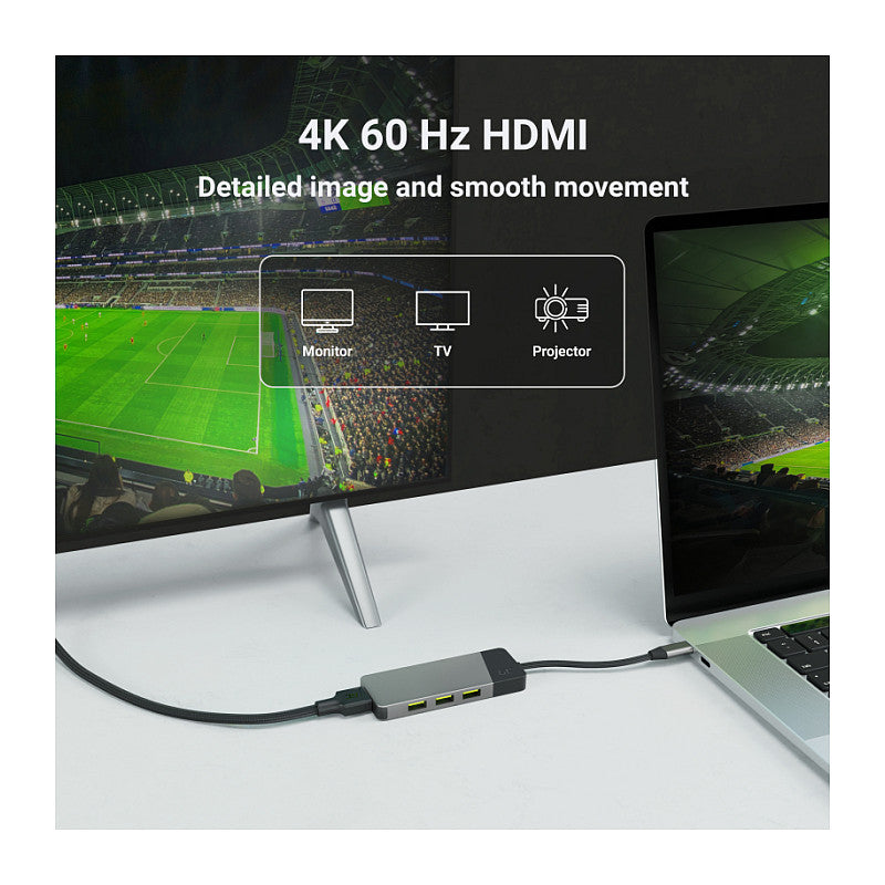 Ladegerät Green Cell Power Charger USB-C Power Delivery 33W Black
