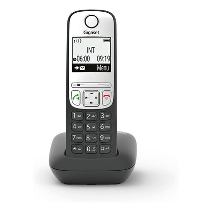 A690 schwarz schnurlos analog DECT Display Freisprechen Telefonbuch fr bis zu 100 Eintrge