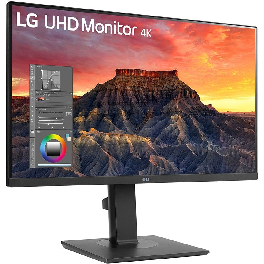 68,47cm/27" (1920x1080) LG 27BQ65UB-B 16:9 IPS HDMI DisplayPort USB-C Pivot Full HD Black
