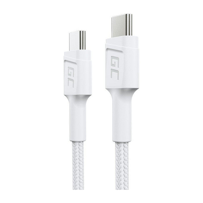 USB-C (ST-ST) 30cm Green Cell White