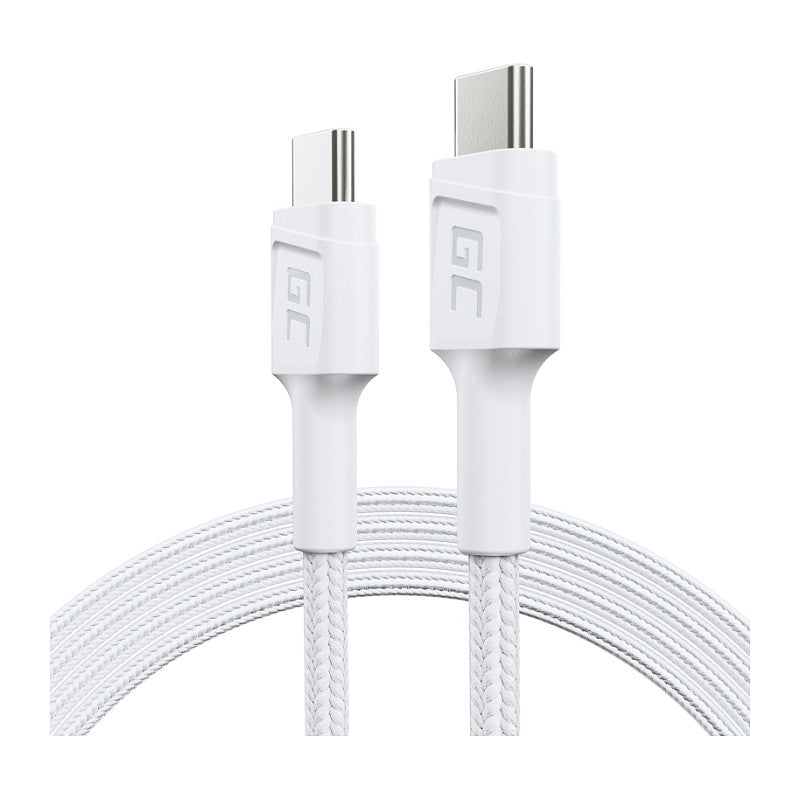 USB-C (ST-ST) 1,2m Green Cell White