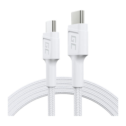 USB-C (ST-ST) 1,2m Green Cell White