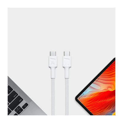 USB-C (ST-ST) 1,2m Green Cell White