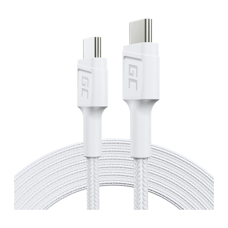 USB-C (ST-ST) 2m Green Cell White
