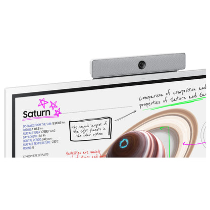 165cm/65'' (3840x2160) Samsung Flip Pro WM65B 16:9 LCD HDMI/DisplayPort/USB-C Speaker 4K UHD MultiTouch White Gray