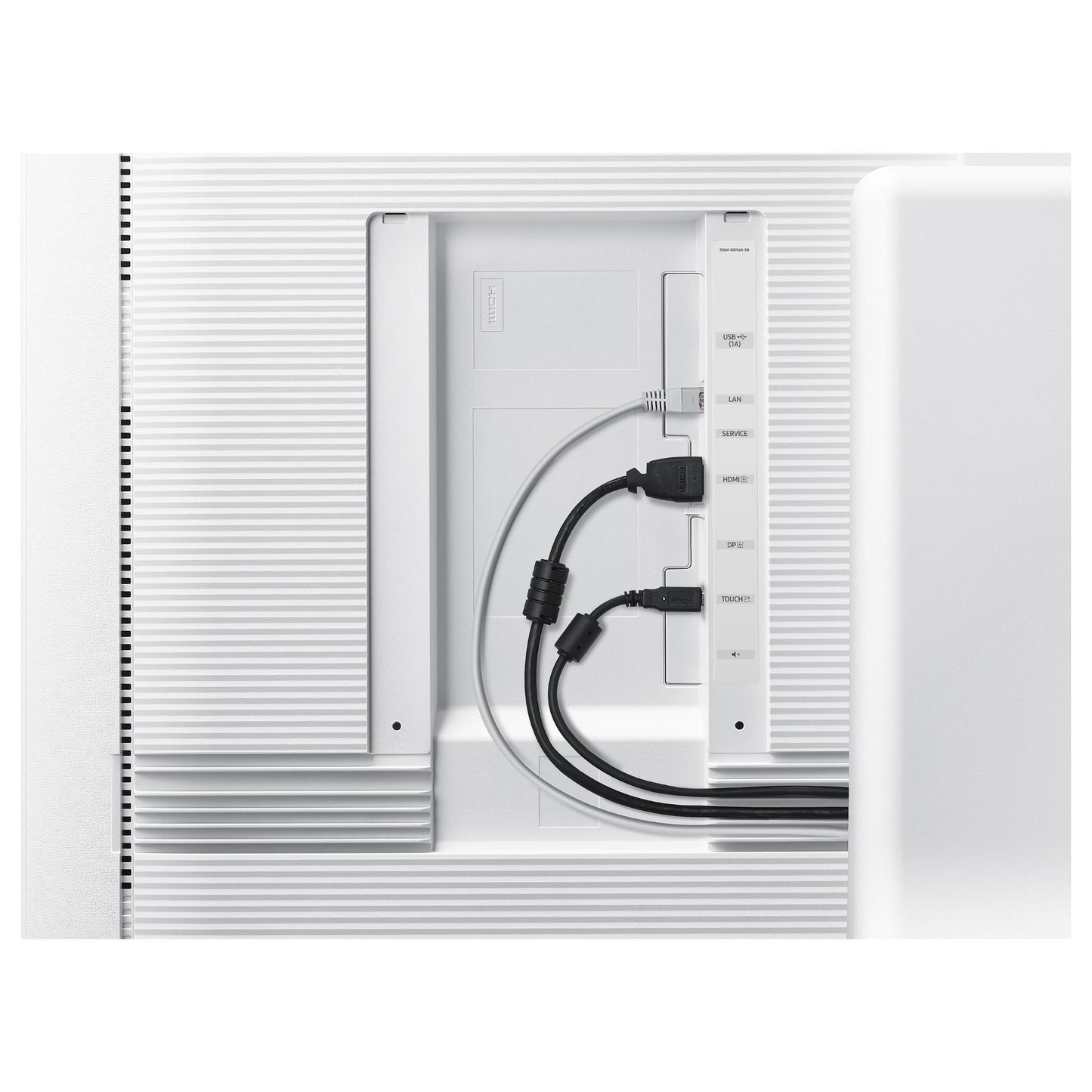 165cm/65'' (3840x2160) Samsung Flip Pro WM65B 16:9 LCD HDMI/DisplayPort/USB-C Speaker 4K UHD MultiTouch White Gray
