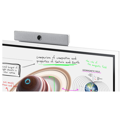 165cm/65'' (3840x2160) Samsung Flip Pro WM65B 16:9 LCD HDMI/DisplayPort/USB-C Speaker 4K UHD MultiTouch White Gray