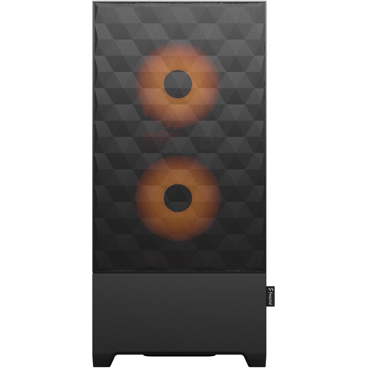 Midi Fractal Design Pop Air RGB Orange Core TG Clear Tint