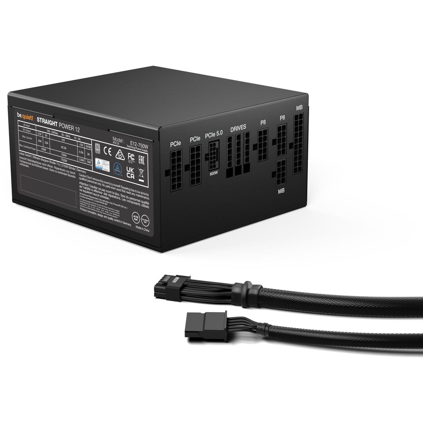 750W be quiet! Straight Power 12 | 80+Platin