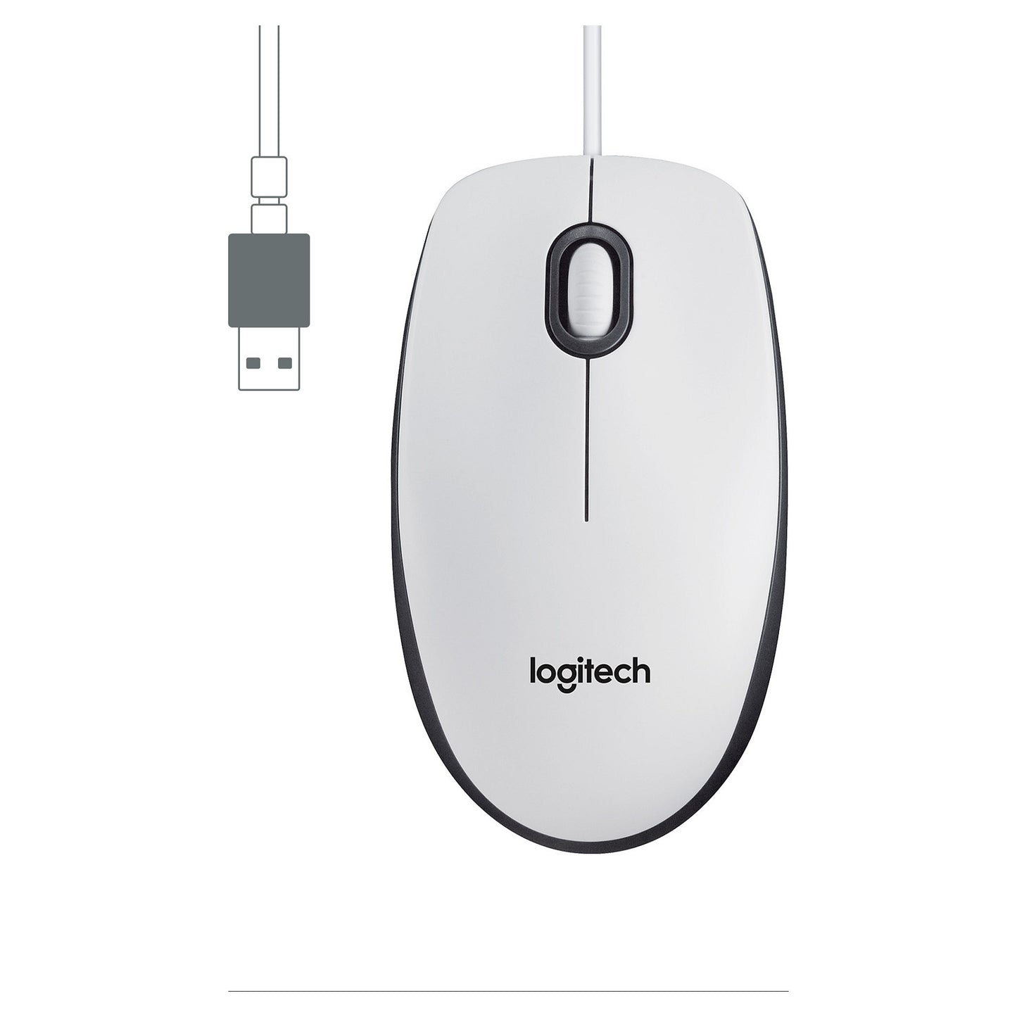 Logitech M100 white USB