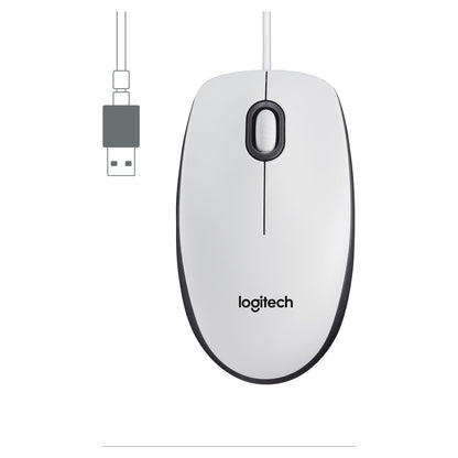 Logitech M100 white USB