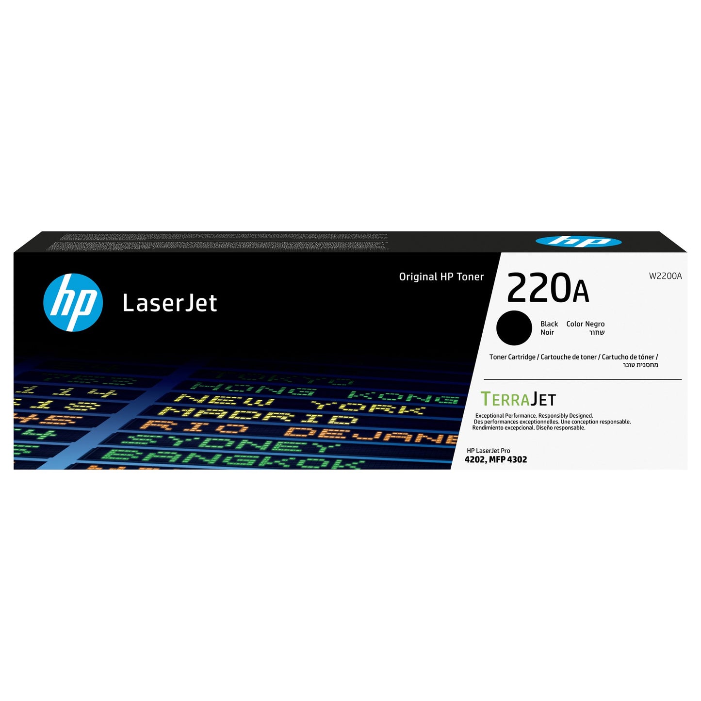 HP Toner 220A W2200A Schwarz bis zu 2.000 Seiten