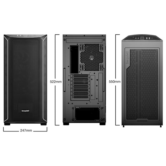 Midi be quiet! SHADOW BASE 800DX Black
