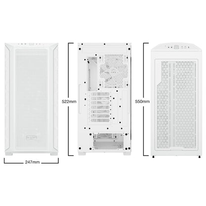 Midi be quiet! SHADOW BASE 800FX White