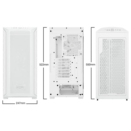 Midi be quiet! SHADOW BASE 800FX White
