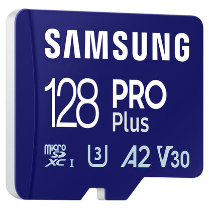 CARD 128GB Samsung PRO Plus microSD UHS-I U3 Full HD 4K UHD