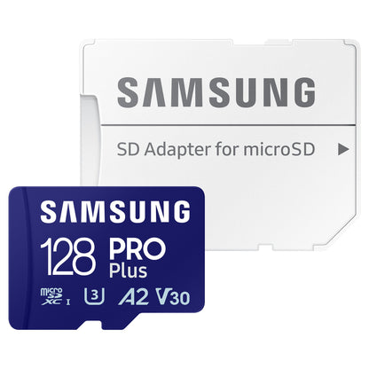 CARD 128GB Samsung PRO Plus microSD UHS-I U3 Full HD 4K UHD