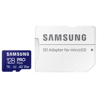 CARD 128GB Samsung PRO Plus microSD UHS-I U3 Full HD 4K UHD