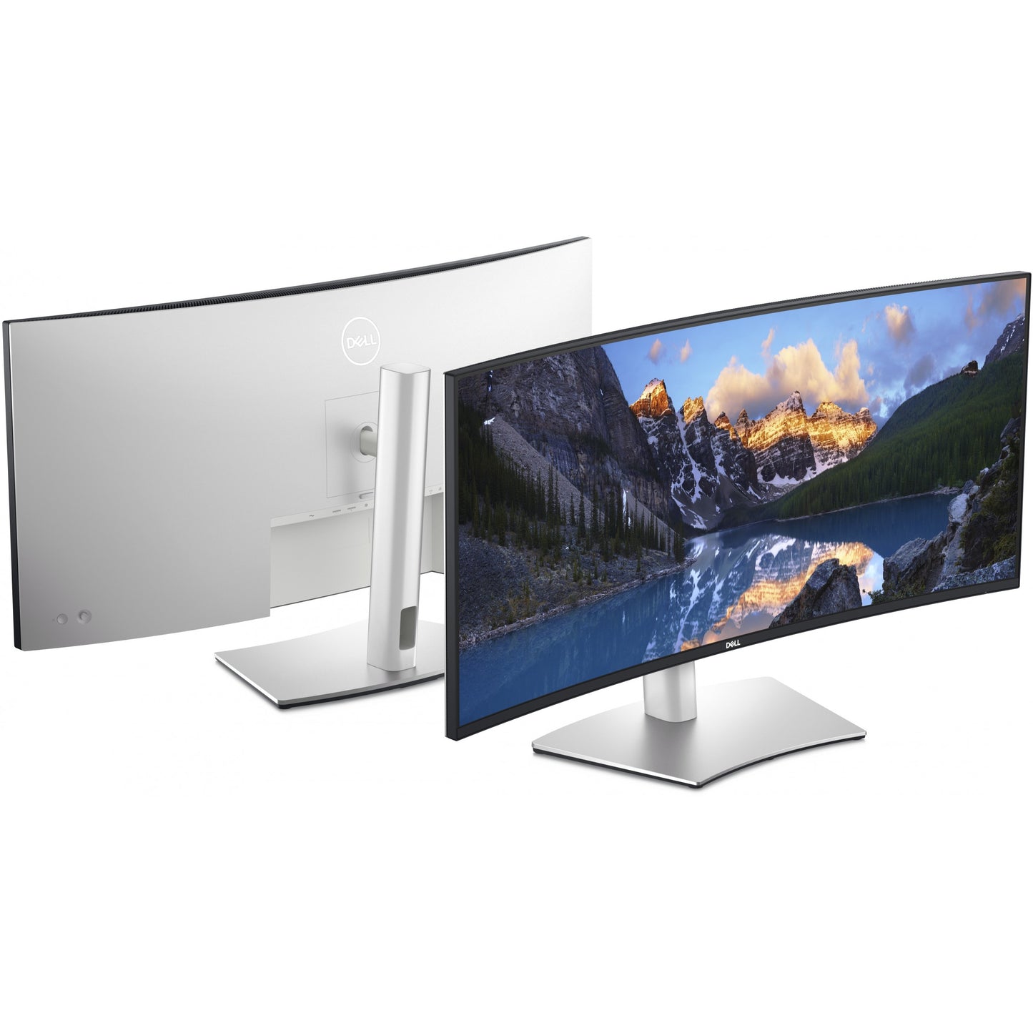 96,5cm/38" (3840x1600) Dell U3824DW UltraSharp Curved USB-C Hub Quad HD 8ms IPS Black Panel