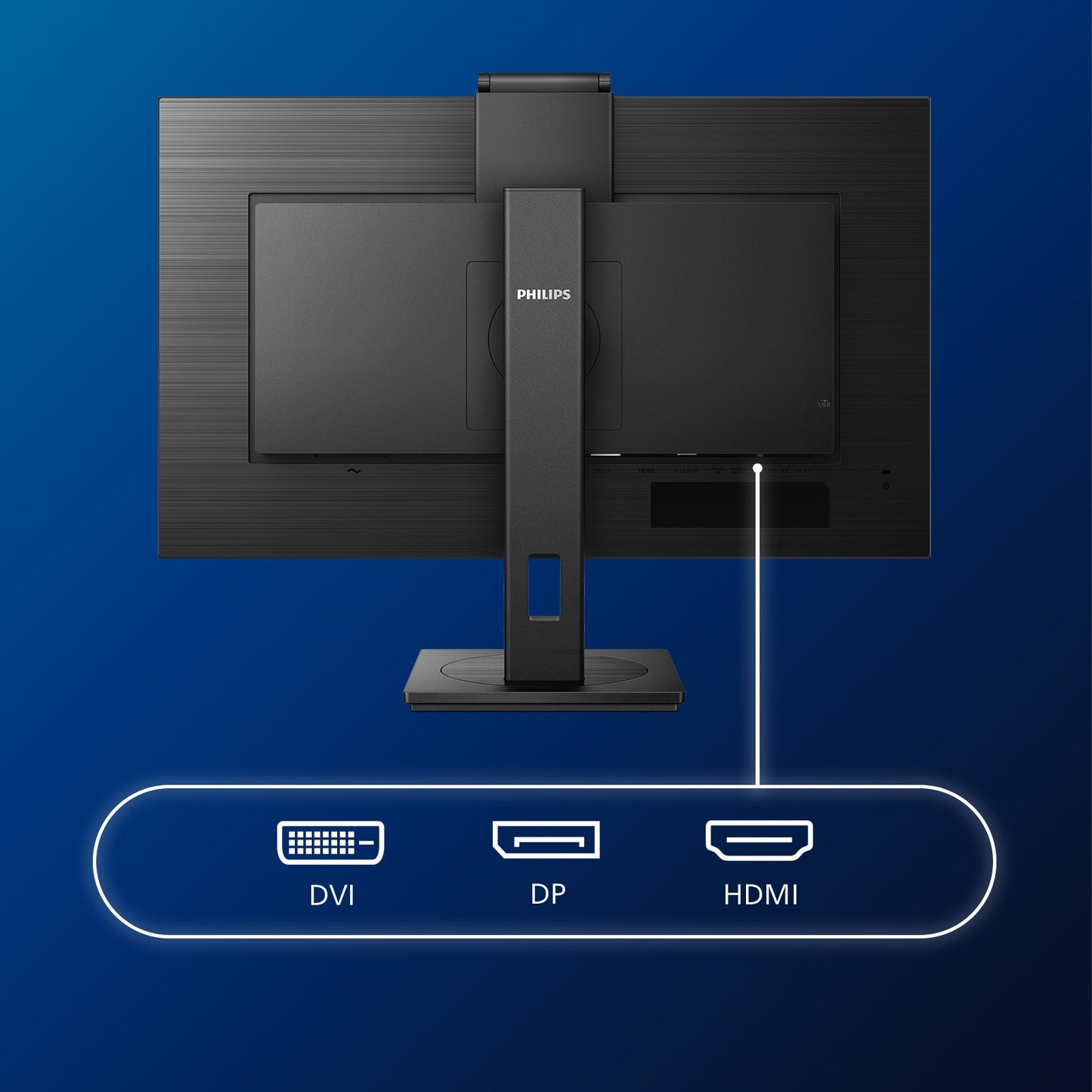Philips 68.5cm (27.0") 272S1MH 16:09 DVI+HDMI+DP+USB IPS