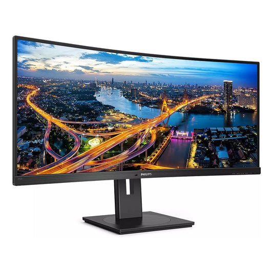 86,4cm/34" (3440x1440) Philips B Line 346B1C 21:9 UWQHD Curved 5ms 100Hz HDMI DP USB-C Speaker Black