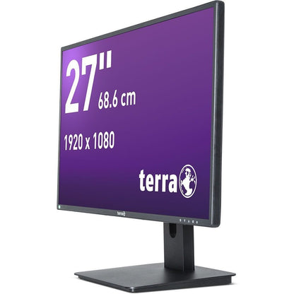 68,6cm/27'' (1920x1080) TERRA 2756W PV V3 16:9 5ms HDMI DVI DisplayPort VESA Pivot Speaker FullHD Black