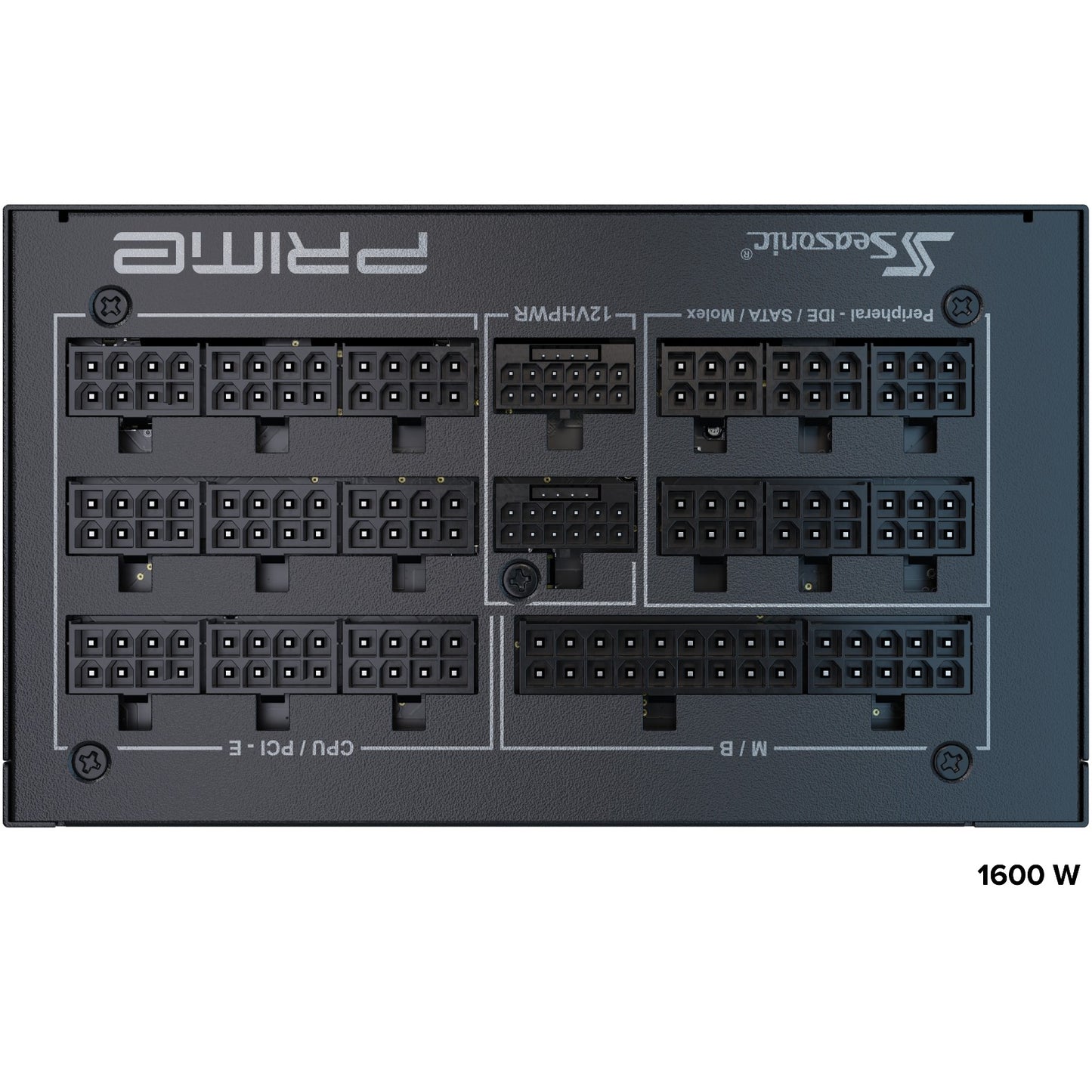 1600W Seasonic PRIME PX-1600 ATX3.1 | 80+ Platinum