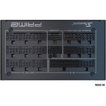 1600W Seasonic PRIME PX-1600 ATX3.1 | 80+ Platinum
