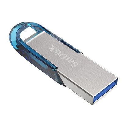 STICK 32GB Sandisk Ultra Flair 3.2 Gen 1 Silber-Blau