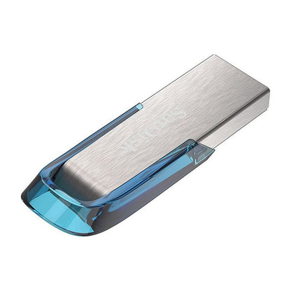STICK 32GB Sandisk Ultra Flair 3.2 Gen 1 Silber-Blau