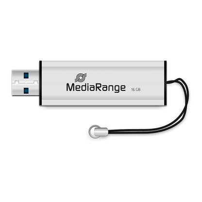 STICK 16GB USB 3.2 MEDIARANGE MR915 USB Type-A / Micro-USB Dia - Schwarz - Silber