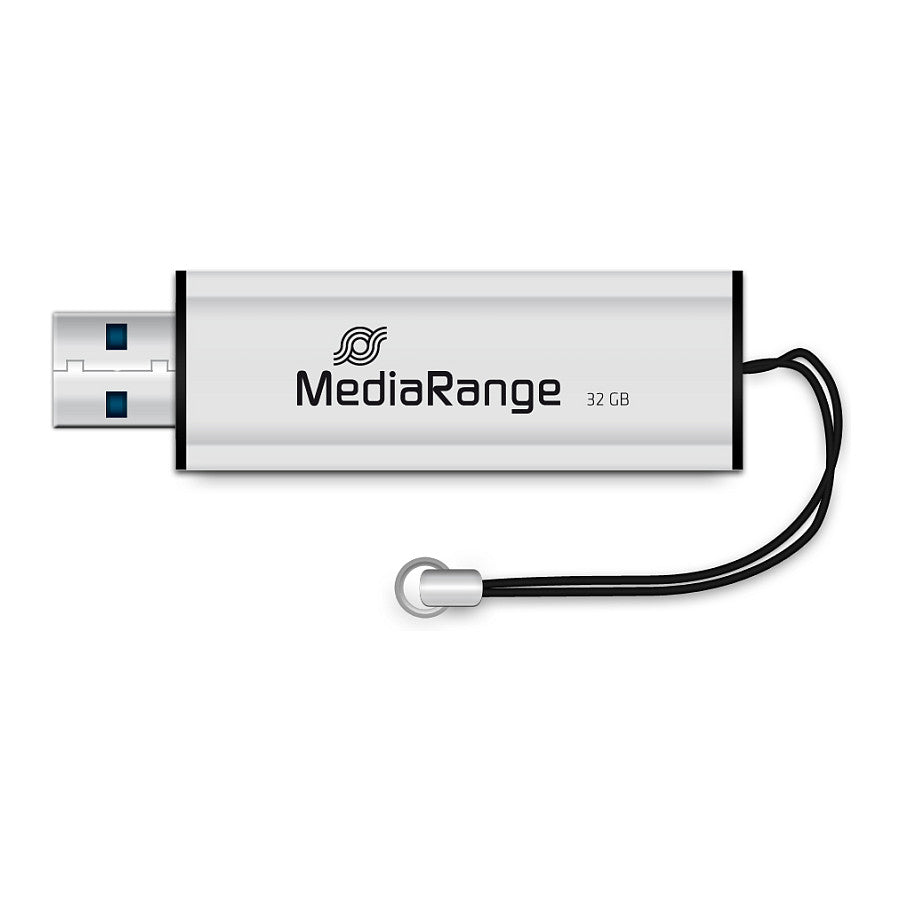 STICK 32GB USB 3.2 MEDIARANGE MR916 USB Typ-A - Dia - Schwarz - Silber