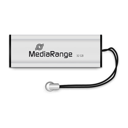 STICK 32GB USB 3.2 MEDIARANGE MR916 USB Typ-A - Dia - Schwarz - Silber