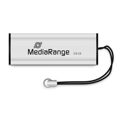 STICK 128GB USB 3.2 MEDIARANGE MR918 USB Type-A / Micro-USB - Dia - Schwarz - Silber