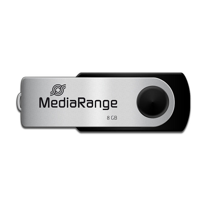 STICK 8GB USB 2.0 MediaRange swing Blister