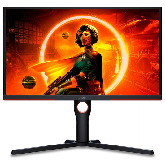63,5cm/25" (1920x1080) AOC Gaming G3 25G3ZM/BK FHD WLED 240Hz 0,5ms HDMI DP Black/Red