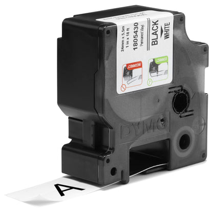Dymo Rhino Capture CA-1805430 schwarz auf weiß 2,4cm x 5,5m