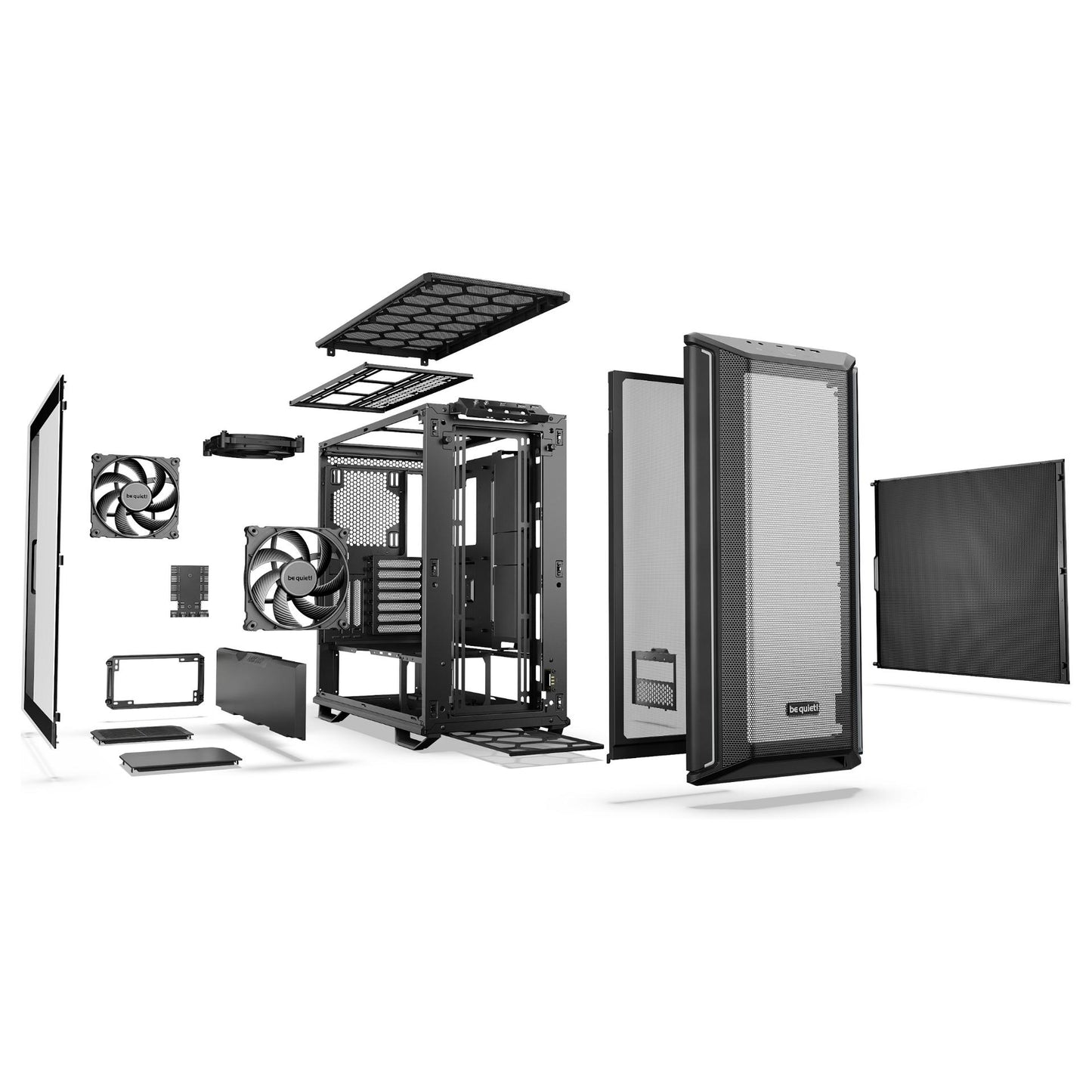Midi be quiet! Dark Base 701 Black
