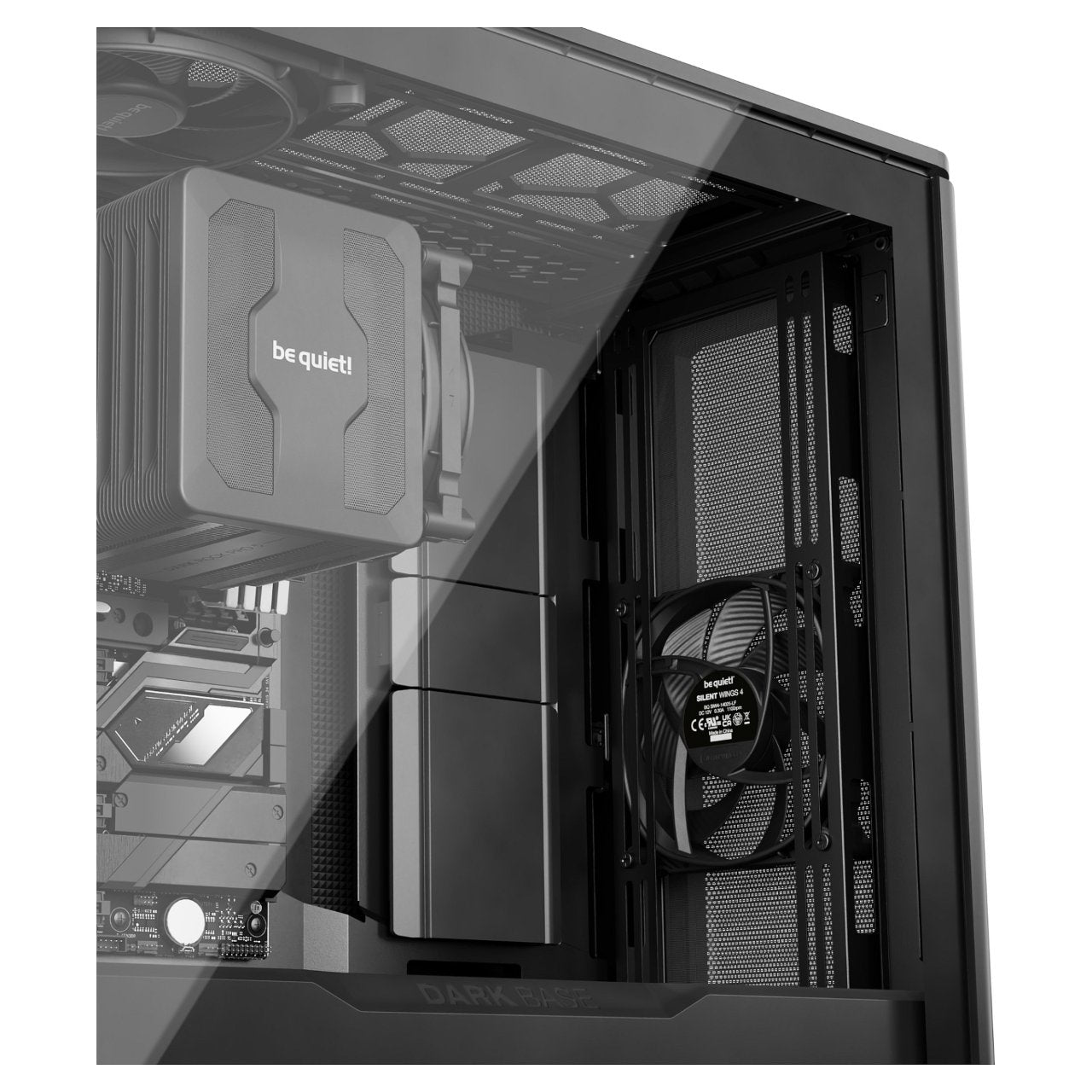 Midi be quiet! Dark Base 701 Black