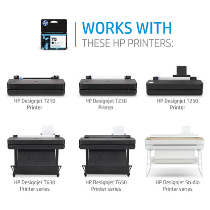 HP Original 712 Druckerpatrone - cyan (3ED67A)