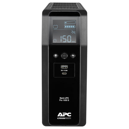 APC Back-UPS Pro 1600S BR1600SI 960W 1600VA Line Interactive AVR LCD