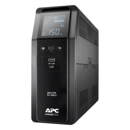 APC Back-UPS Pro 1600S BR1600SI 960W 1600VA Line Interactive AVR LCD