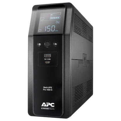 APC Back-UPS Pro 1600S BR1600SI 960W 1600VA Line Interactive AVR LCD
