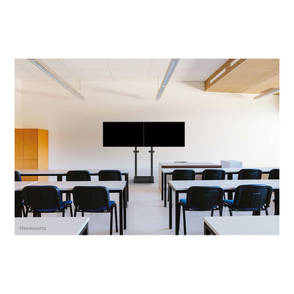 Doppelbildschirm-Adapter (42" -65") insg. max. 100kg opt. für FL55-875BL1 + WL55-875BL1 Neomounts Schwarz